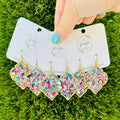 Colorful Mosaic Earrings
