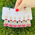 Printed Acrylic Nutcracker Earring