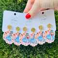 Pilgrim Turkey Statement Earrings