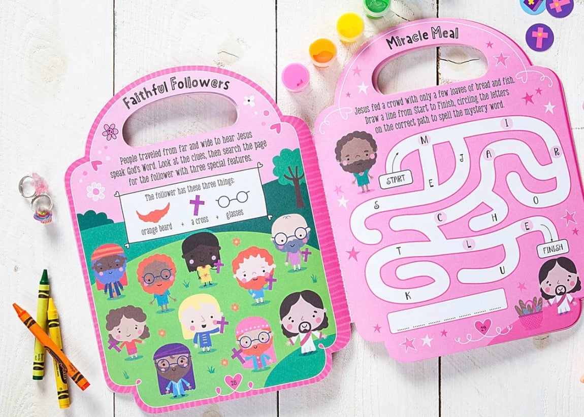 My Pretty Pink Bible Activity Book