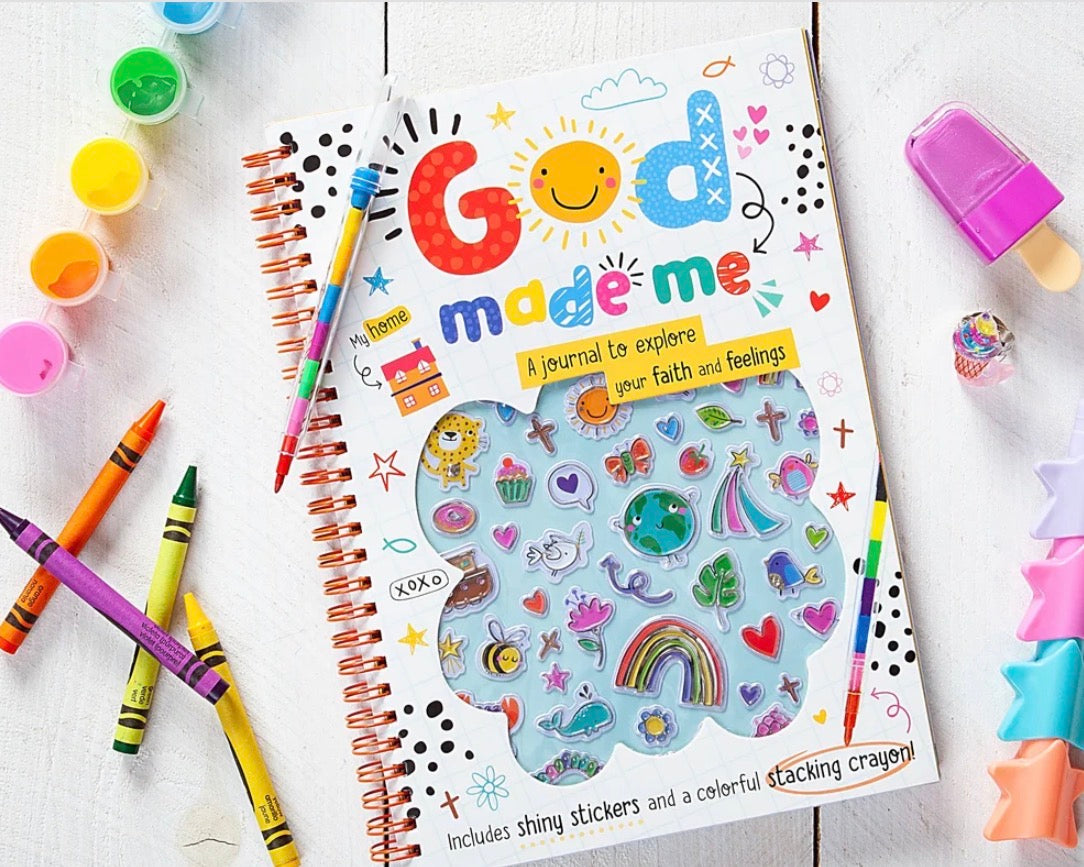 God Made Me Kid's Journal