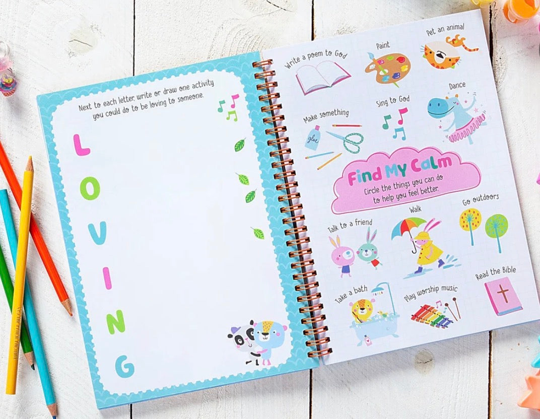 God Made Me Kid's Journal