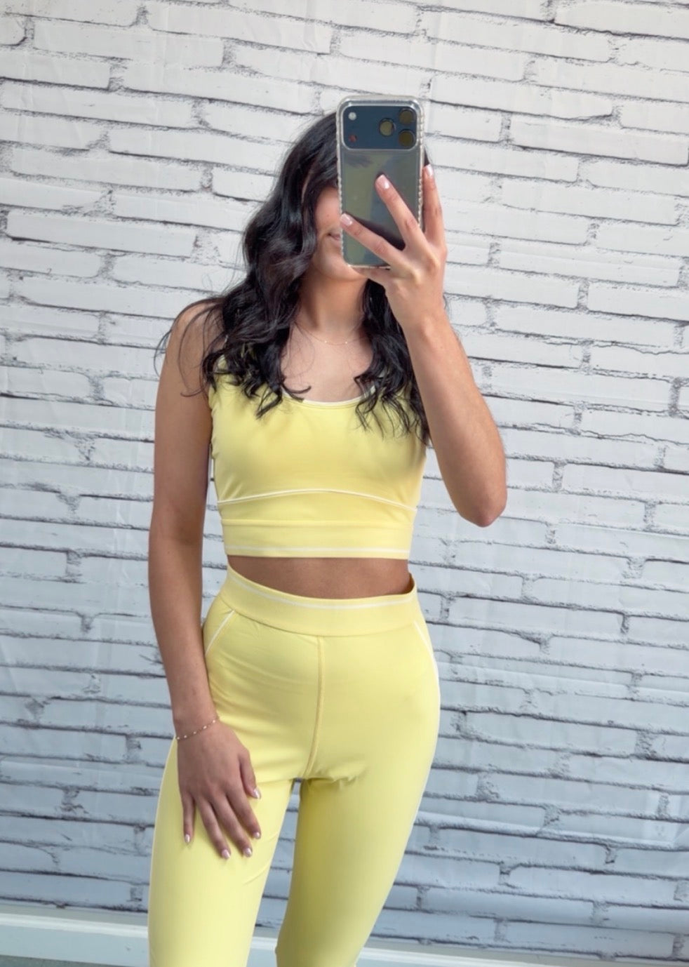 Yellow Athletic Set