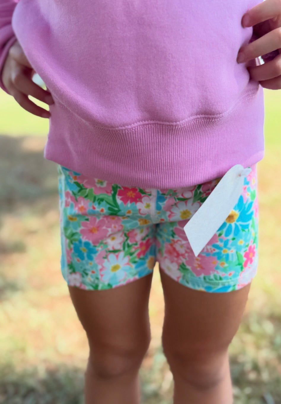 Floral Biker Shorts