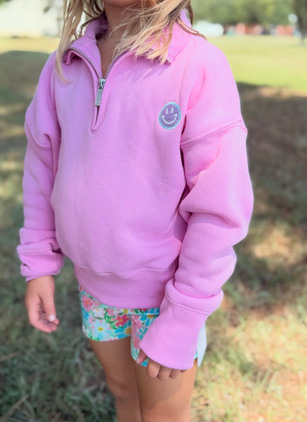 Smiley Face Pullover