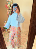 Light Blue Turtle Neck Sweater