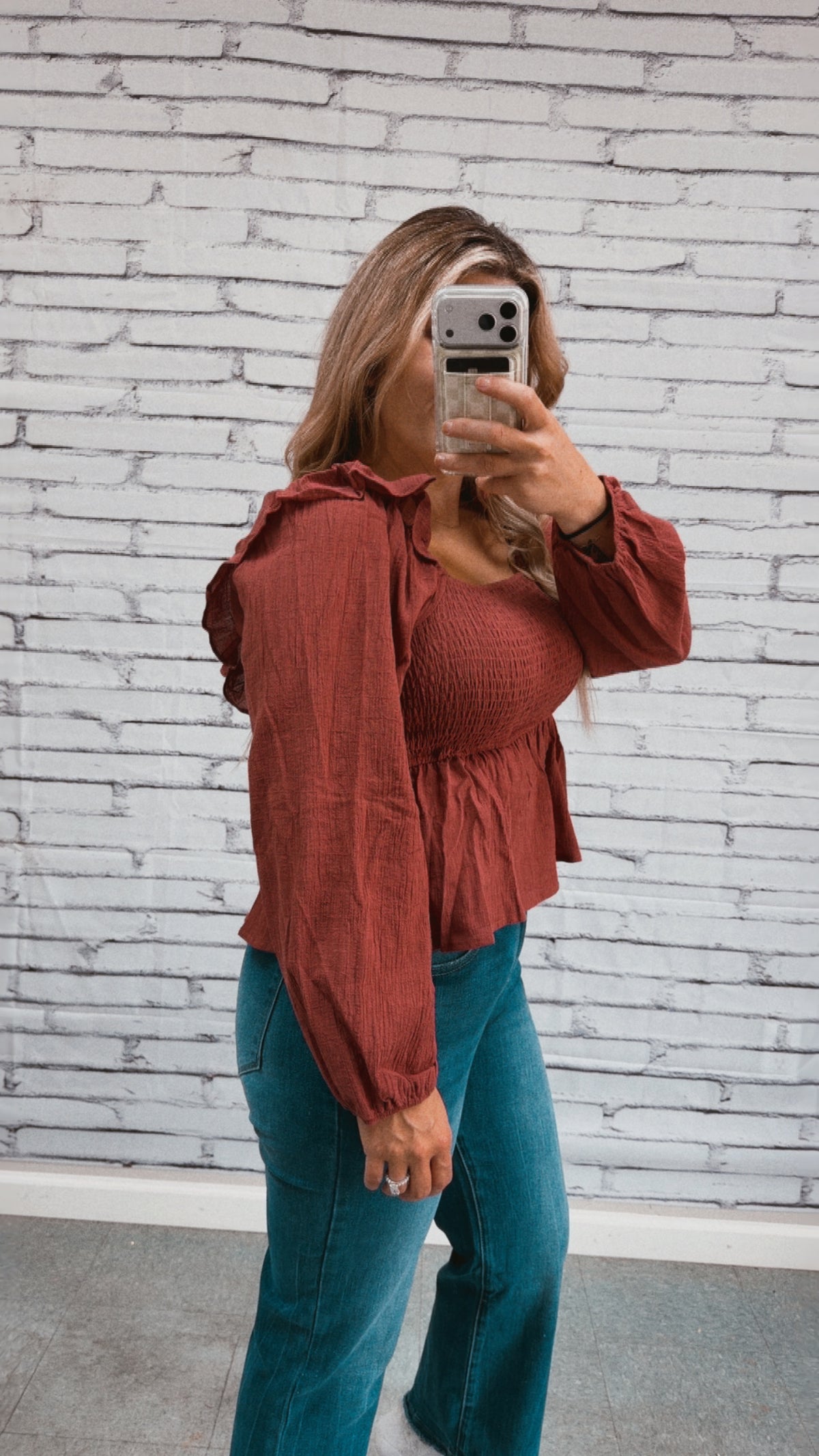 Perfect Maroon Top
