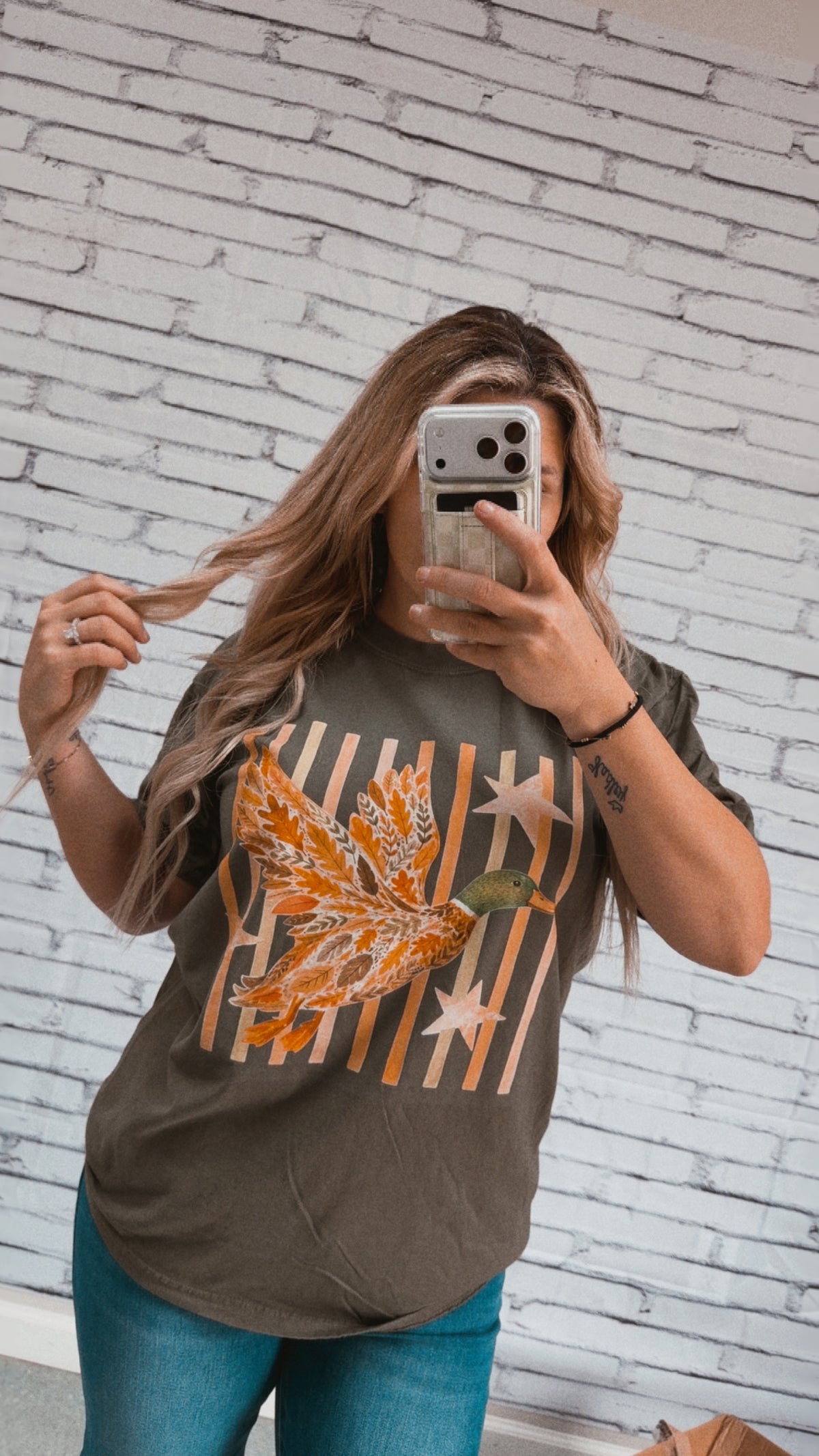 Fall Vibes Duck T Shirt