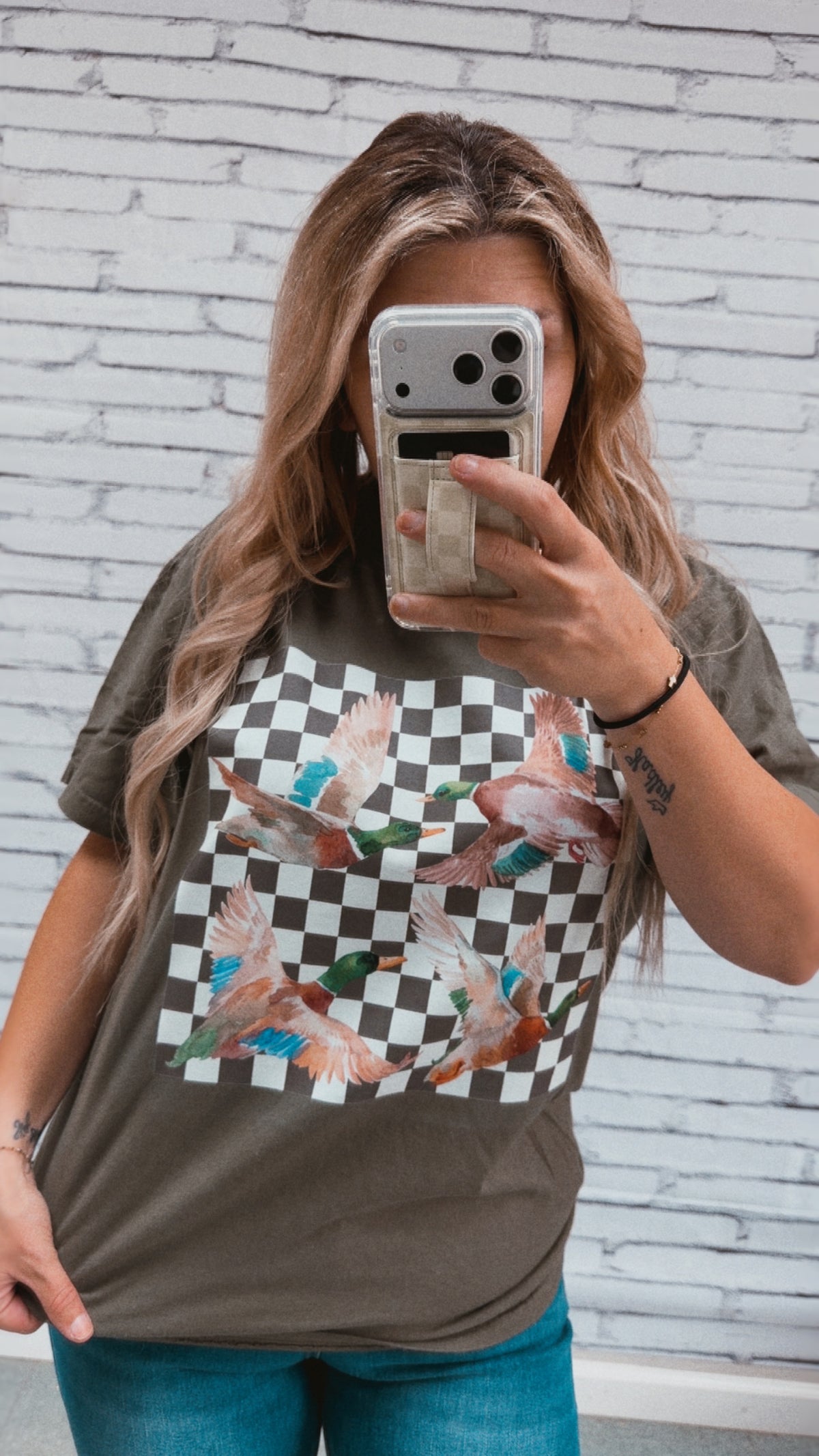 Checkerd Ducks