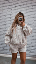 Woodland Camo Hoodie/shorts set