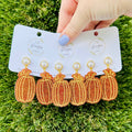 Cinderella Pumpkin Statement Earrings