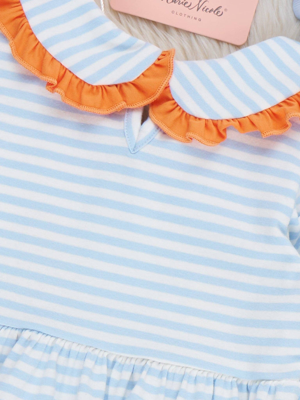 Pumpkin Harvest Ride Embroidered Dress